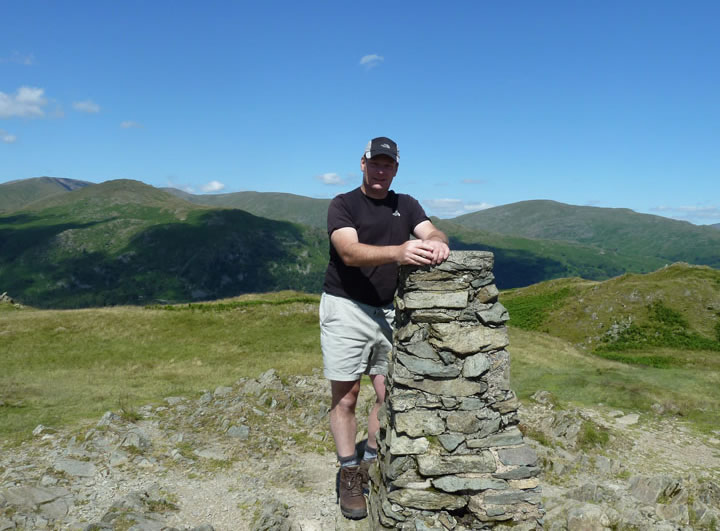 Me on top of Loughrigg Fell